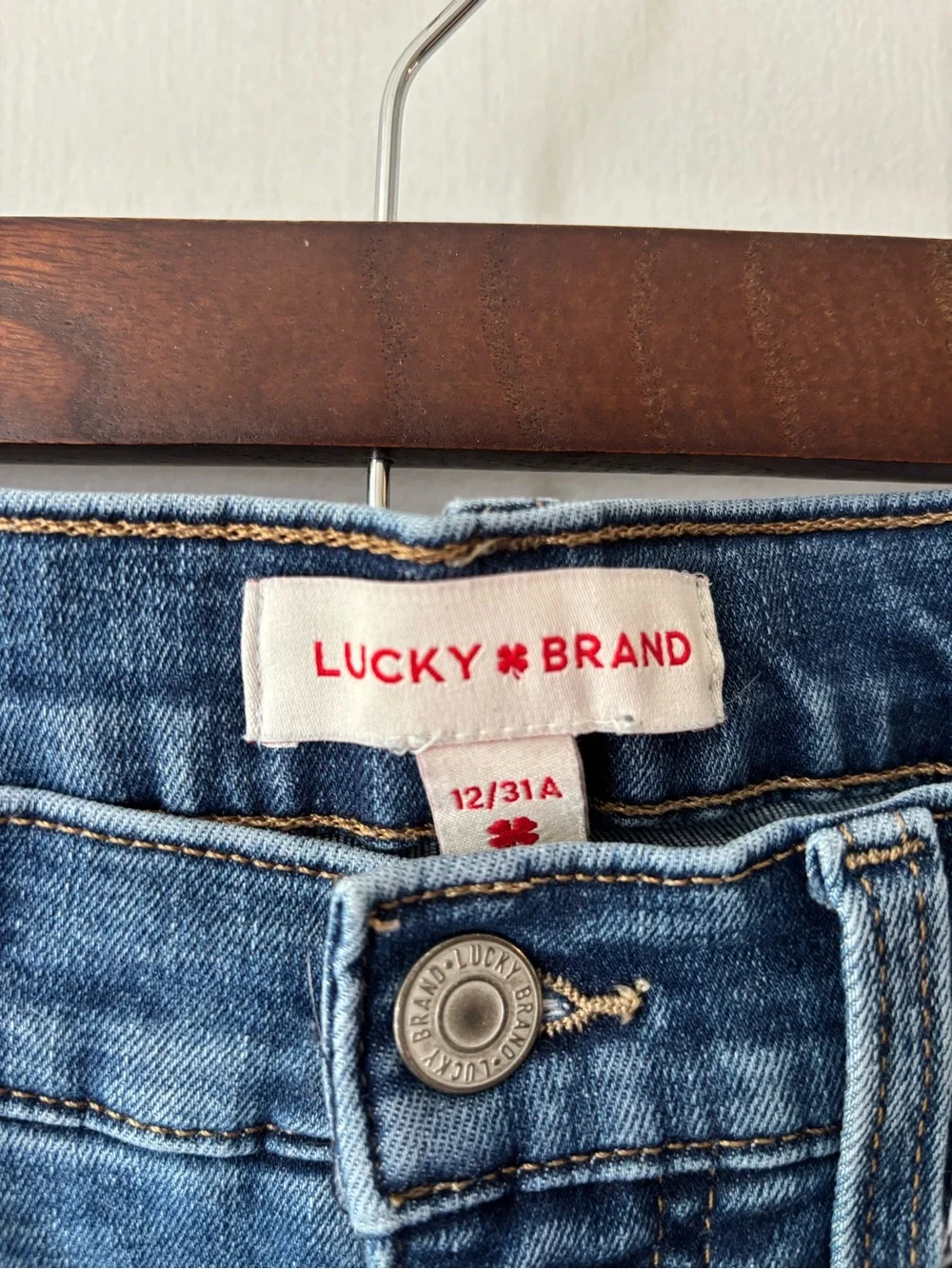 Lucky Brand Women's Denim Flare Jeans in Medium Blue